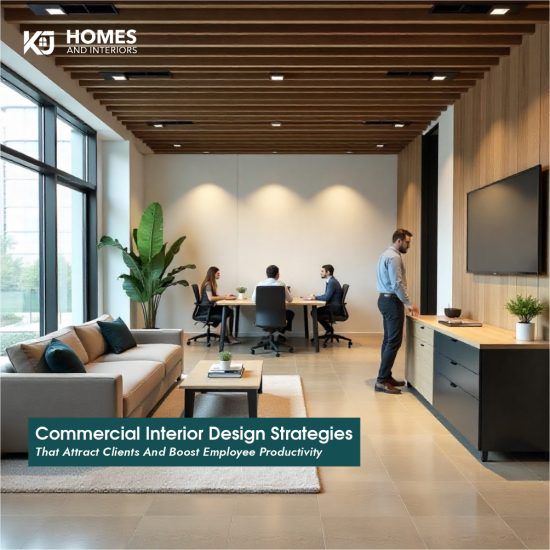 Commercial Interior Design Strategies That Attract Clients and Boost Employee Productivity