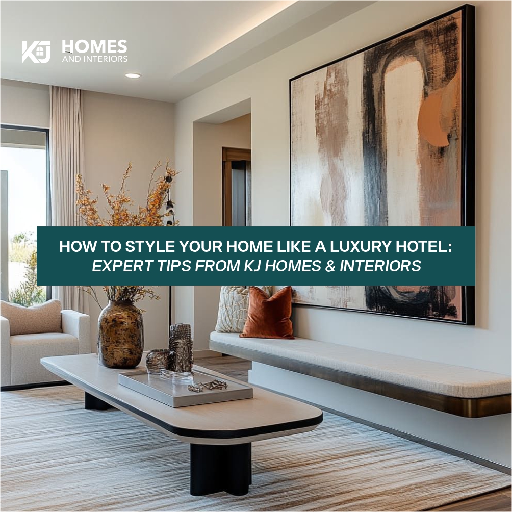 How to Style Your Home Like a Luxury Hotel: Expert Tips from KJ Homes ...