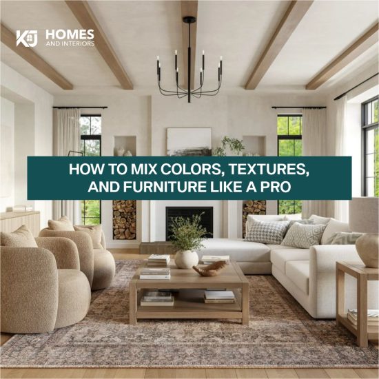 How to Mix Colors, Textures, and Furniture Like a Pro